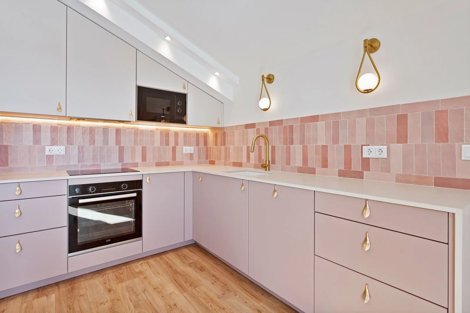 Kitchen hardware closeup — Alvide renovation by Maya's Homes