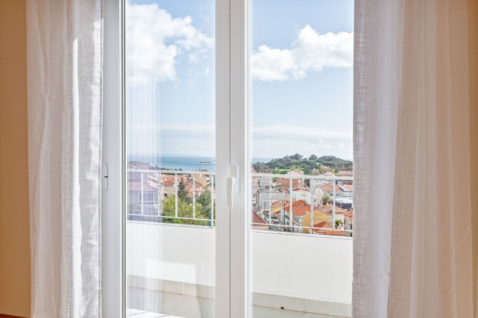 Ocean view from the living room