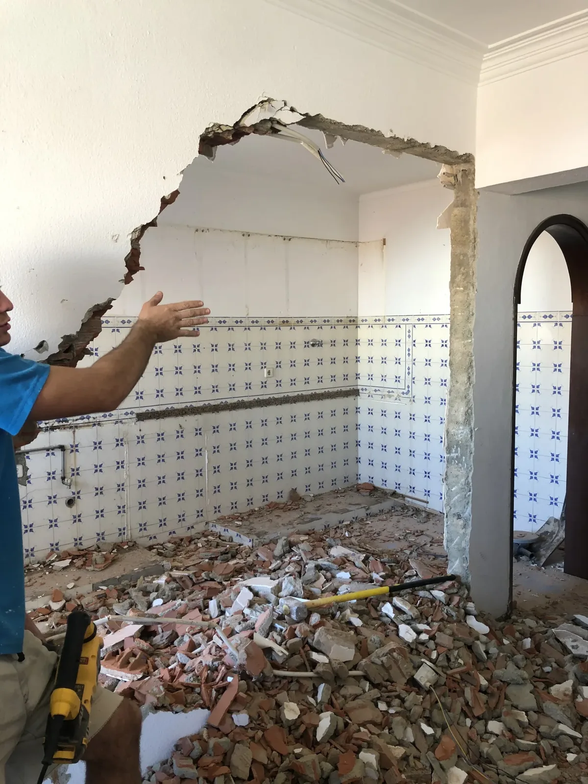 Figueiras a meio da remodela&ccedil;&atilde;o &mdash; obra em curso