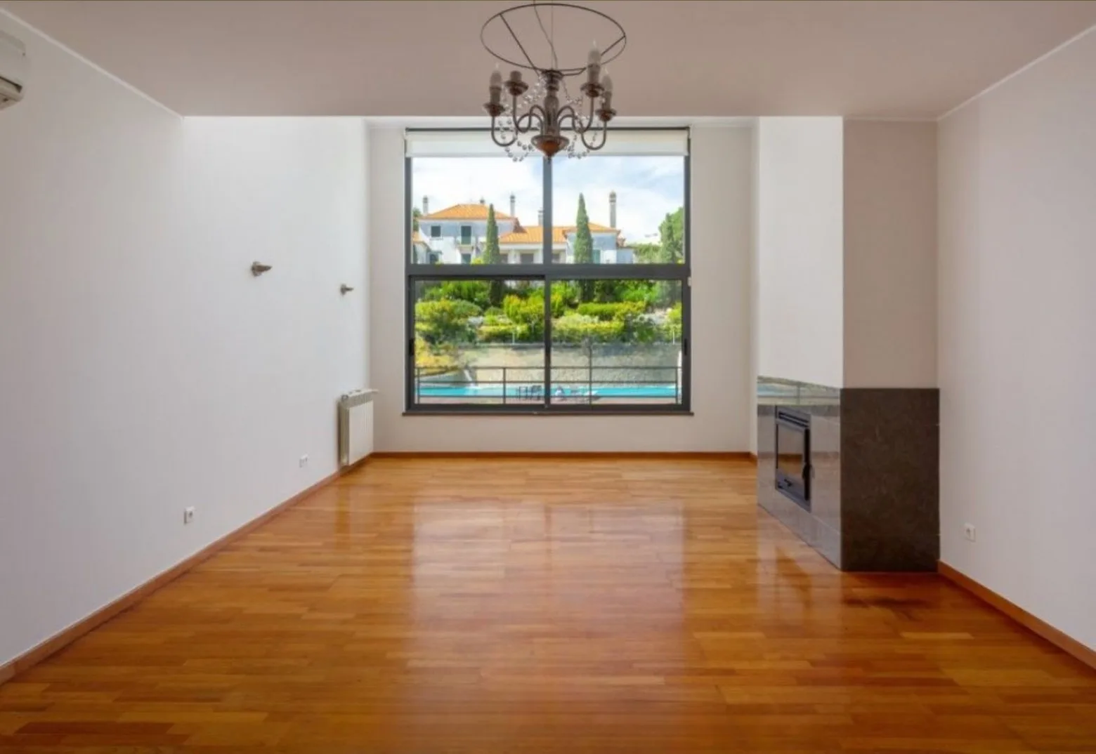 Before — Riviera villa living room, Cascais