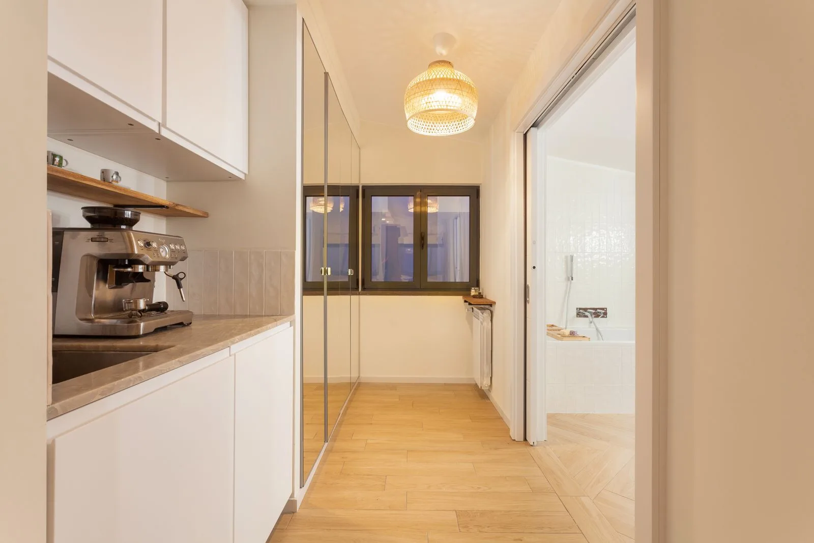 Hallway detail — Riviera villa by Maya's Homes