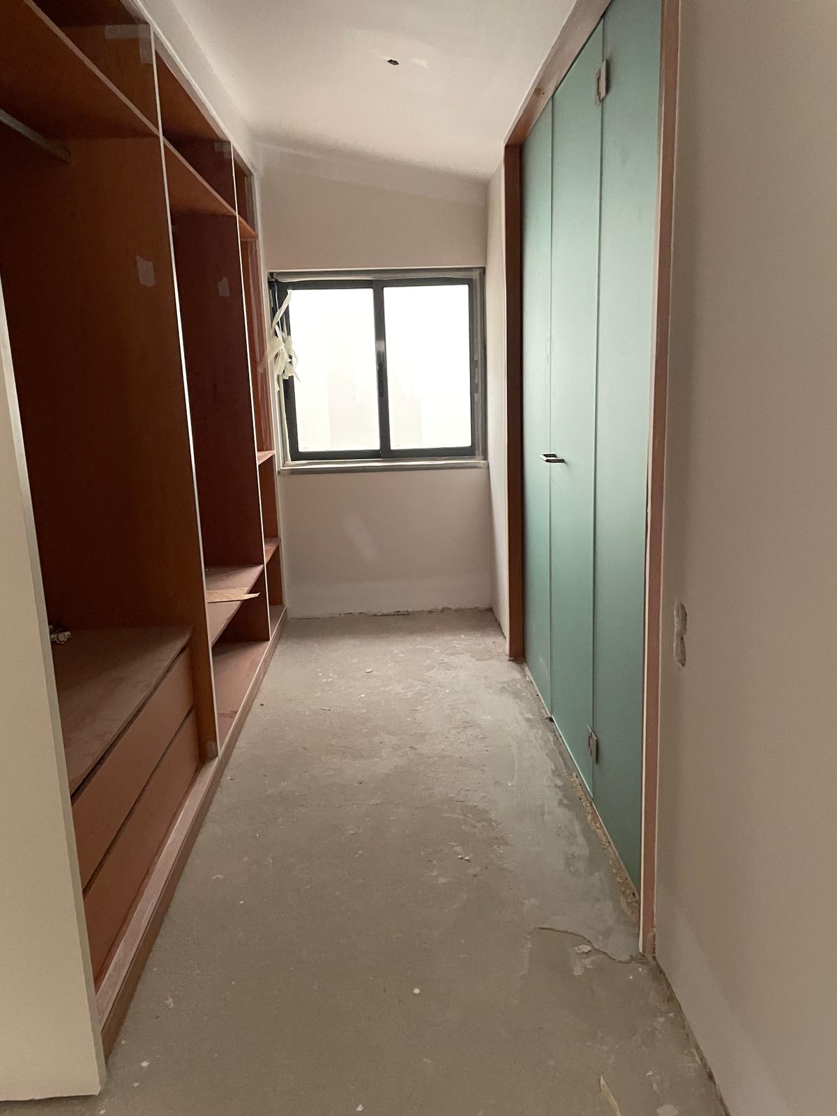 Demolition state — exposed walls